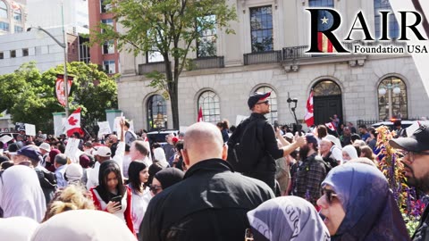 Crowd of protestors both sides sept 20, 2023 P hill