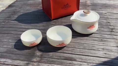 Hermes includes travel tea sets