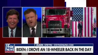 Mark Steyn and Tucker SKEWER Joe Biden's Trucking LIE