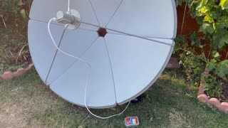 Mounting C Band dish to the base