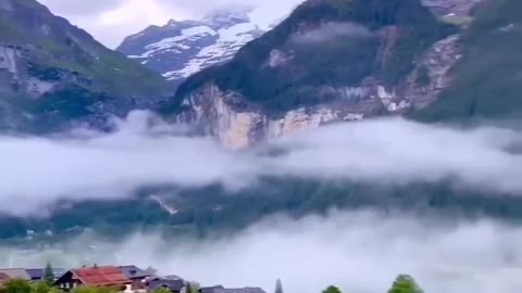 Awesome view of Grindelwald from the amazing