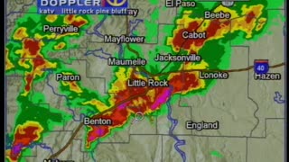 January, 21st 1999 Live Tornado Coverage Arkansas