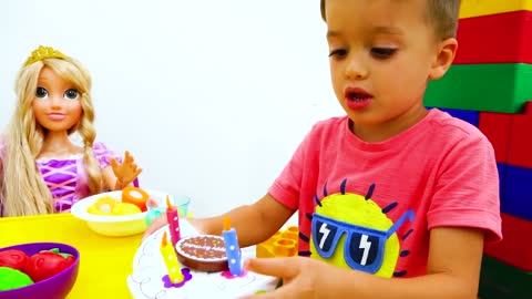 Jonty and Monty Play With Toy Car