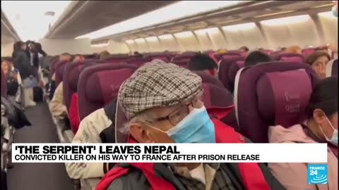 'The Serpent' Sobhraj freed from Nepal prison, heads to France • FRANCE 24 English