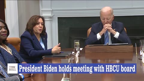 WATCH: Biden Meets With HBCU Board, Says Black Community Will 'Suffer' During Government Shutdown