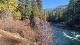 Hiking Shoreline – Metolius River National Recreation Area – Central Oregon