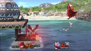 Roy Vs King K Rool on Great Bay (Super Smash Bros Ultimate)