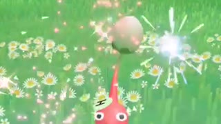 Pikmin Bloom-Red Pikmon With Sticker