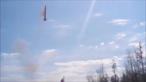 Russian army rocket launch bummer