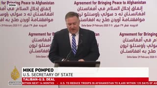 Trump Taliban Pearce Agreement