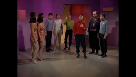 Kirk, Spock, Scotty, McCoy & Harry Mudd outwit the Androids : STAR TREK (1st Series)