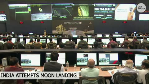 India becomes fourth country to land on the moon _ USA TODAY