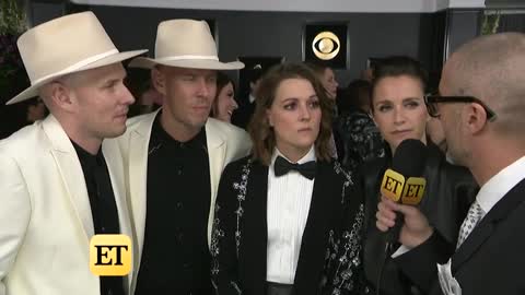 GRAMMYs 2019 Brandi Carlile Cried After Winning 3 GRAMMYs in a Row (Exclusive)