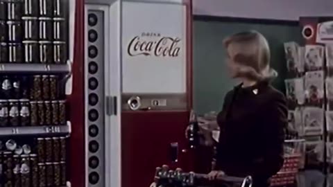Coca Cola vending machines, 1950s
