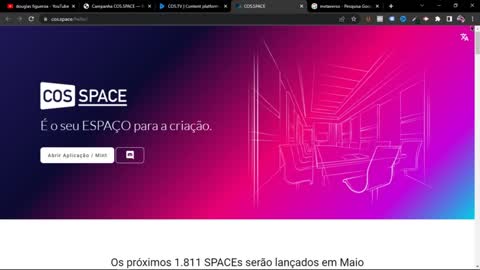 Campanha #COSSPACE É o seu ESPAÇO NO ECOSISTEMA CONTENTOS