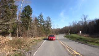 Driving Around Thru 04-23-2022 HideOut Hide Out Lake Ariel Wayne County PA Pennsylvania 4K Back (6)