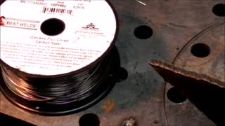 130 Mig flux core wire test