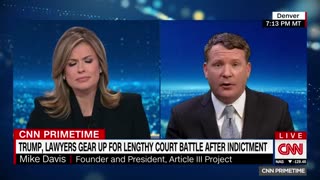Mike Davis to CNN: "You Have a Judge on This Case Who Donated to Trump's Political Opponent"