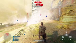 Star Wars Battlefront II: Instant Action Mission (Attack) Rebel Alliance Kessel Gameplay