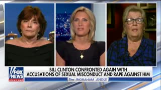 Bill Clinton confronted with accusations of sexual misconduct and rape