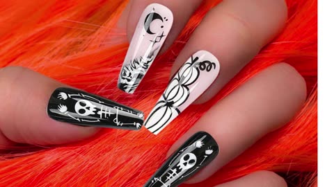 Halloween nails