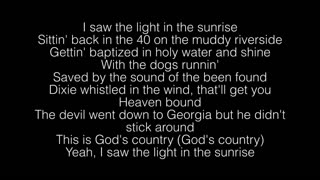 Blake Shelton | God's Country - Lyric Video