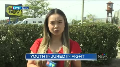 20 teens involved in massive brawl in Kitchener, Ontario: police