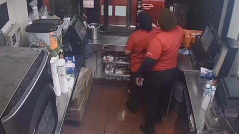 Houston, TX: Fast-food worker ends dispute with a customer with a gun.