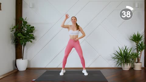 20 min Fat Burning Workout for TOTAL BEGINNERS (Achievable, No Equipment)