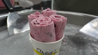 Ice cream Roll - Korean Street food