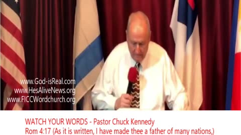 Sunday Message: WATCH YOUR WORDS - Chuck Kennedy
