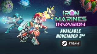 Iron Marines Invasion - Official PC Launch Trailer