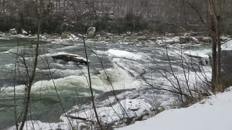 Moats Falls Tygart River WV.