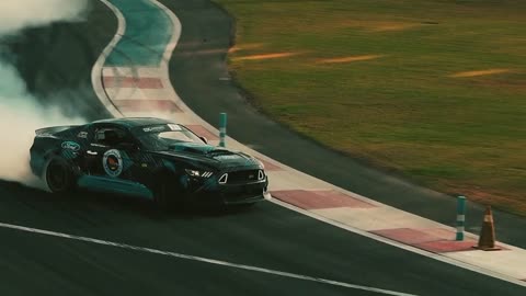 Car Drift Video | Mustang Drift | 4k