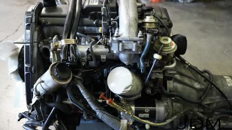 (206) Toyota 1KZ-TE 3.0D EFI Turbodiesel engine review with sound