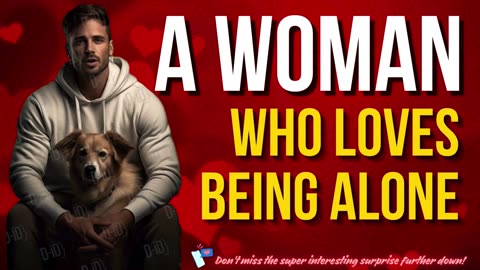 A Woman Who Loves Being Alone