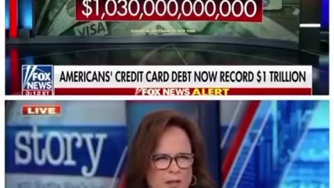 Americans are now over a TRILLION$$ DOLLARS in Credit Card💳 Debt!