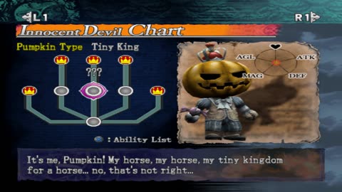 Castlevania Curse of Darkness Pumpkin ID Guide