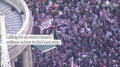 Thousands attend pro-Palestine Rally in London