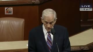 Ron Paul - Final Floor Speech to Congress