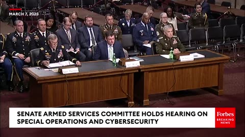 Jack Reed Leads Senate Armed Services Committee Hearing On Special Operations And Cybersecurity