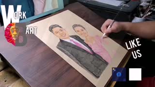 Colored Pencil Drawing Timelapse Video