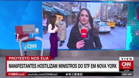 Lewandowski e Gilmar Mendes criticam ataques que sofreram em Nova York | CNN 360°