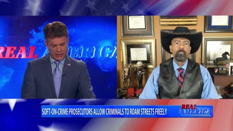 REAL AMERICA -- Dan Ball W/ Sheriff David Clarke, Democrats Love For Lawlessness, 1/31/22