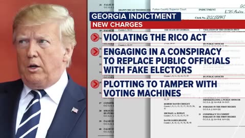 Trump, 18 others indicted in Georgia for alleged election scheme