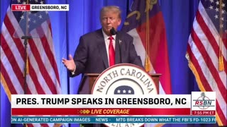Trump Speech in Greensboro, NC 6/10/2023