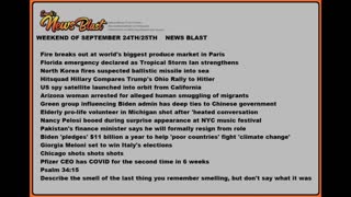 Weekend of September 24: 25th 2022 News Blast#NewsBlastReading #NBR