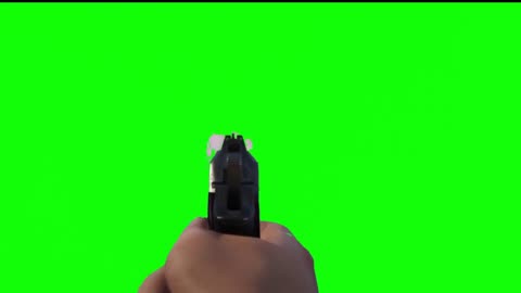 Pistol Reload Green Screen