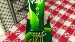 Pocky Double Rich Matcha Green Tea Cream Covered Biscuit Sticks & Oreo Thins Choco Creme #shorts