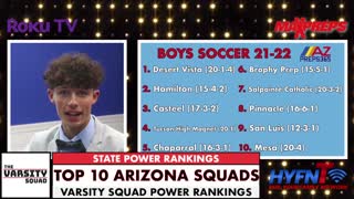 The Varsity Squad Show 11/16/22 AZ TOP TEN HS TEAMS!!